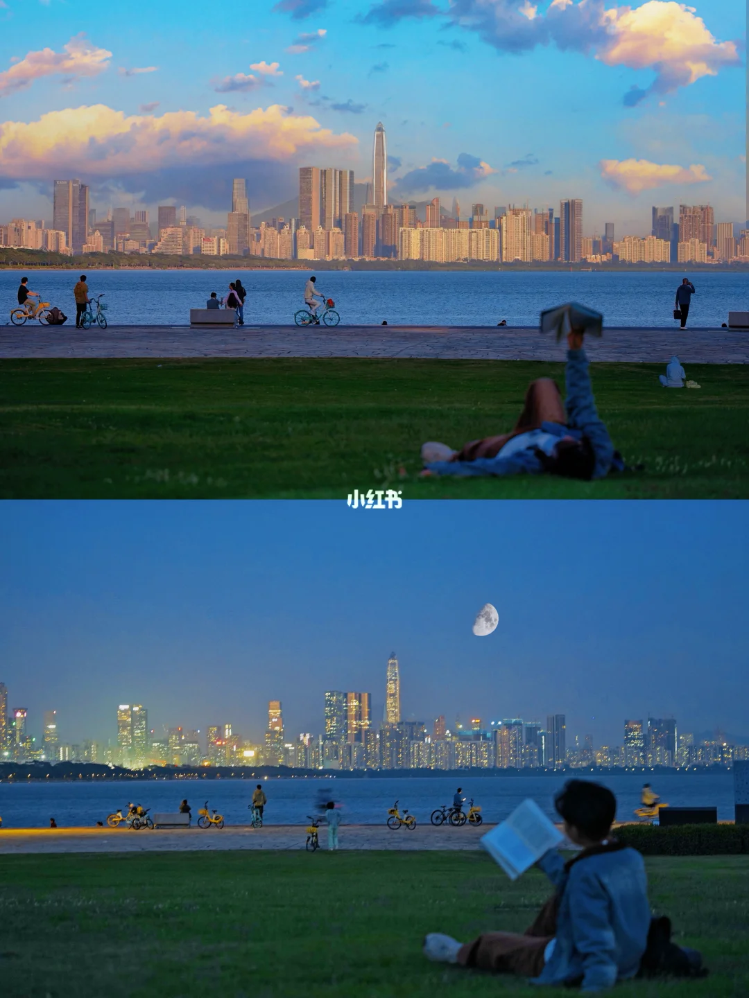 “会反复爱上深圳blue hour🔵”