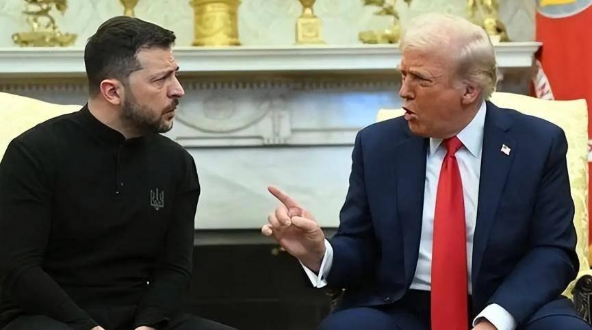 特朗普勒令泽连斯基割地求和：盟友不过是可弃的棋子特朗普彻底没耐心了，也不想再跟