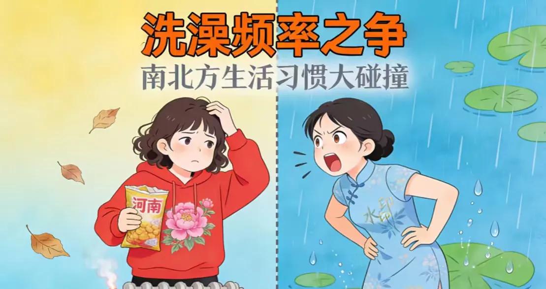 河南女孩遭南方室友催澡背后：中国“洗澡文化”的南北差异与地域认同一位河南女大