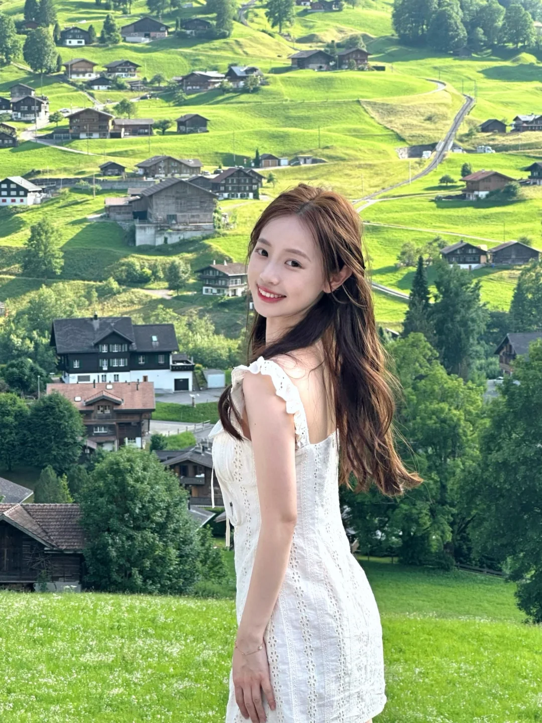 🇨🇭瑞士小镇｜她好像真的活在童话世界里✨