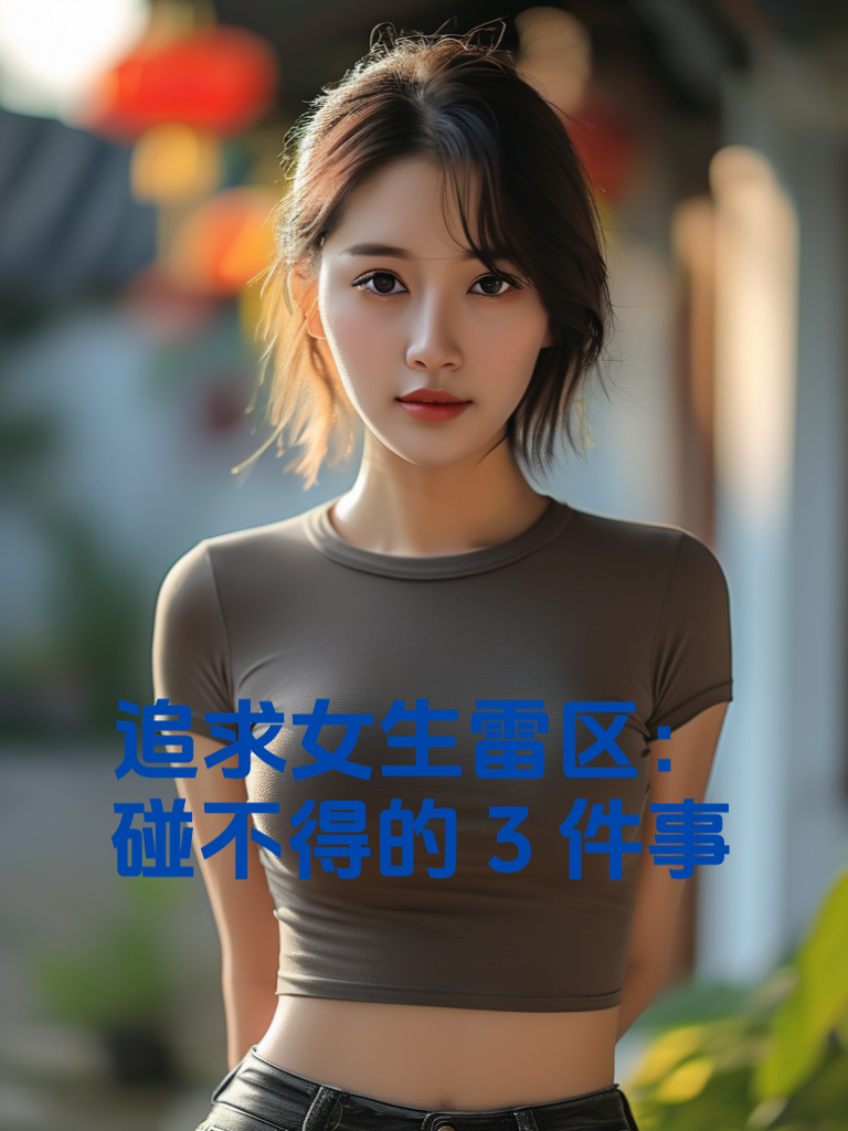 追求女生雷区：碰不得的3件事