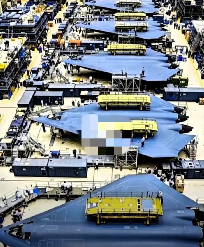厉害了，中国空军！中国第6代战机以这样的速度生产，中国空军世界第一的地位从此