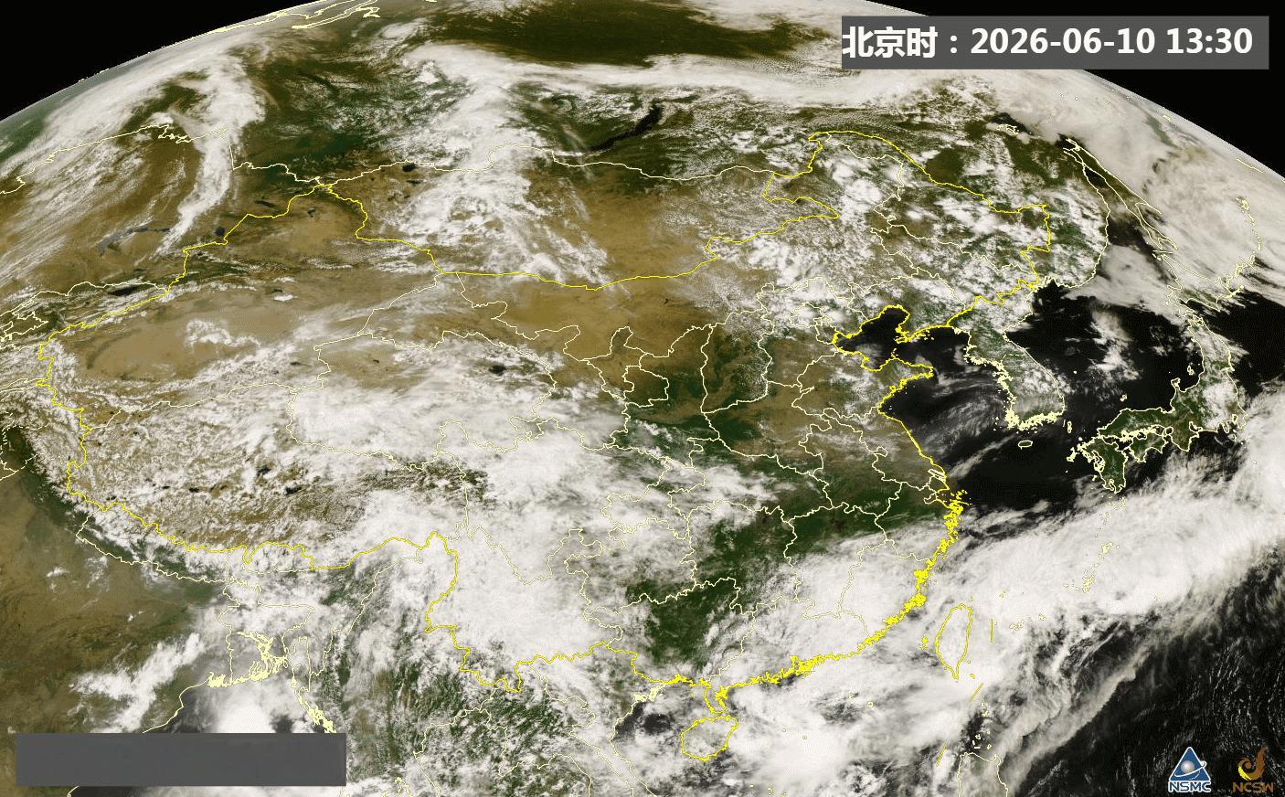 【强对流】从下午的卫星云图看，华北东北处于冷涡后部，出现分散对流。西南地区因为高