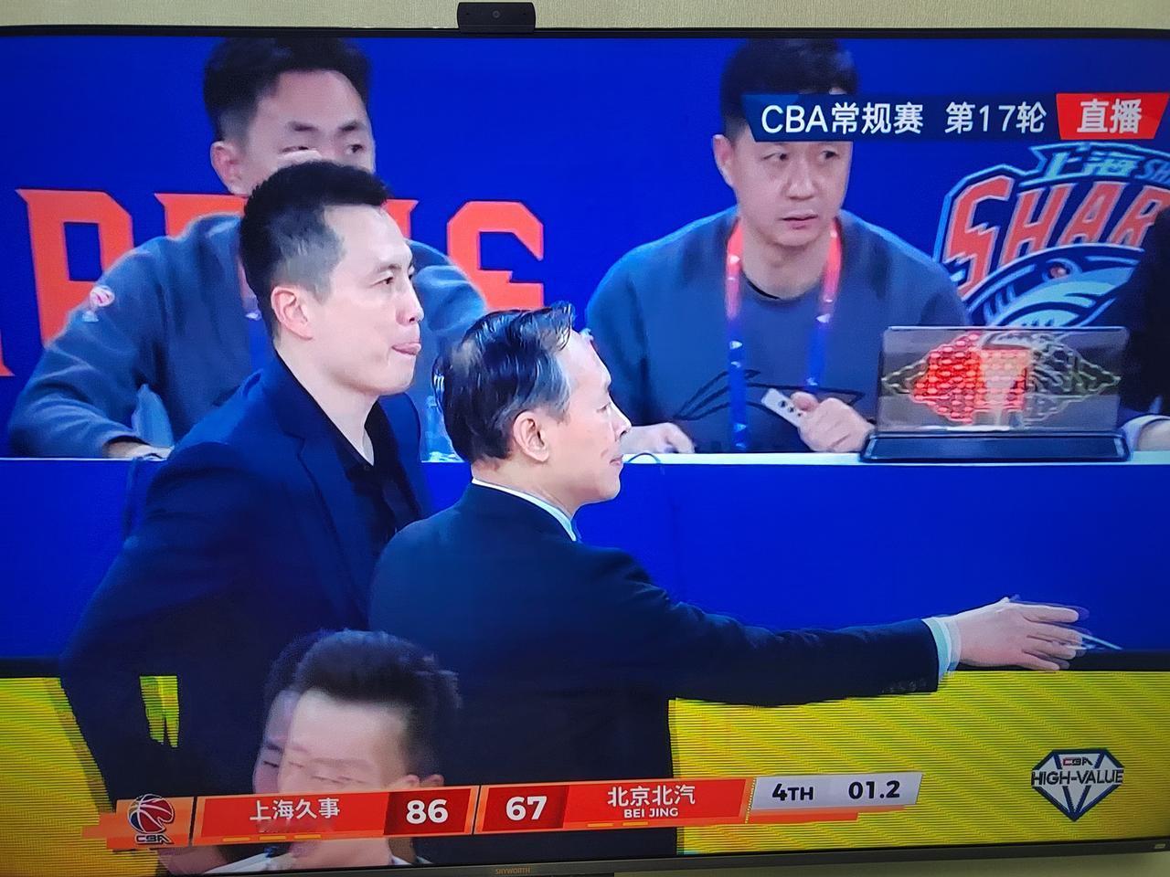 许利民指导也是个怪人，北汽第二节拿了33分的超好分数，其中老将翟晓川发挥最出色，