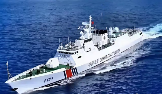 美：你们退役军舰怎么处理。中：给海警呀！​美：暴殄天物呀！中：你们怎么处理
