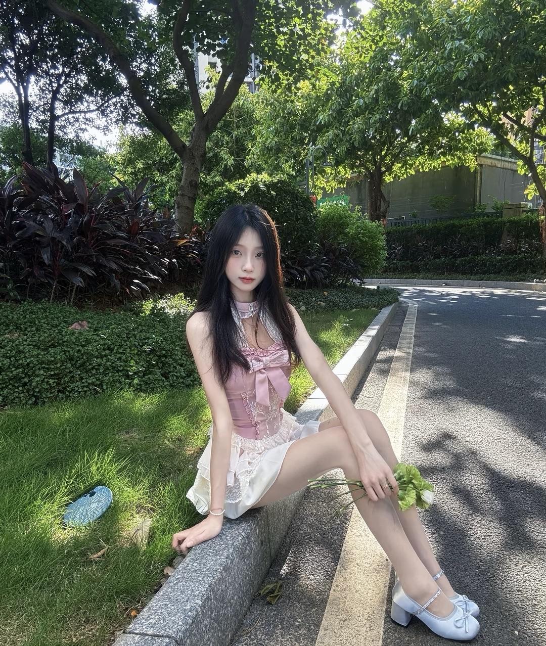 美女休闲穿搭分享