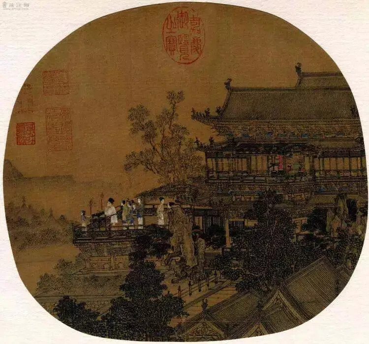 李嵩（1166―1243）钱塘（今杭州）人。人少木工，颇远绳墨。被宫廷画家李从训