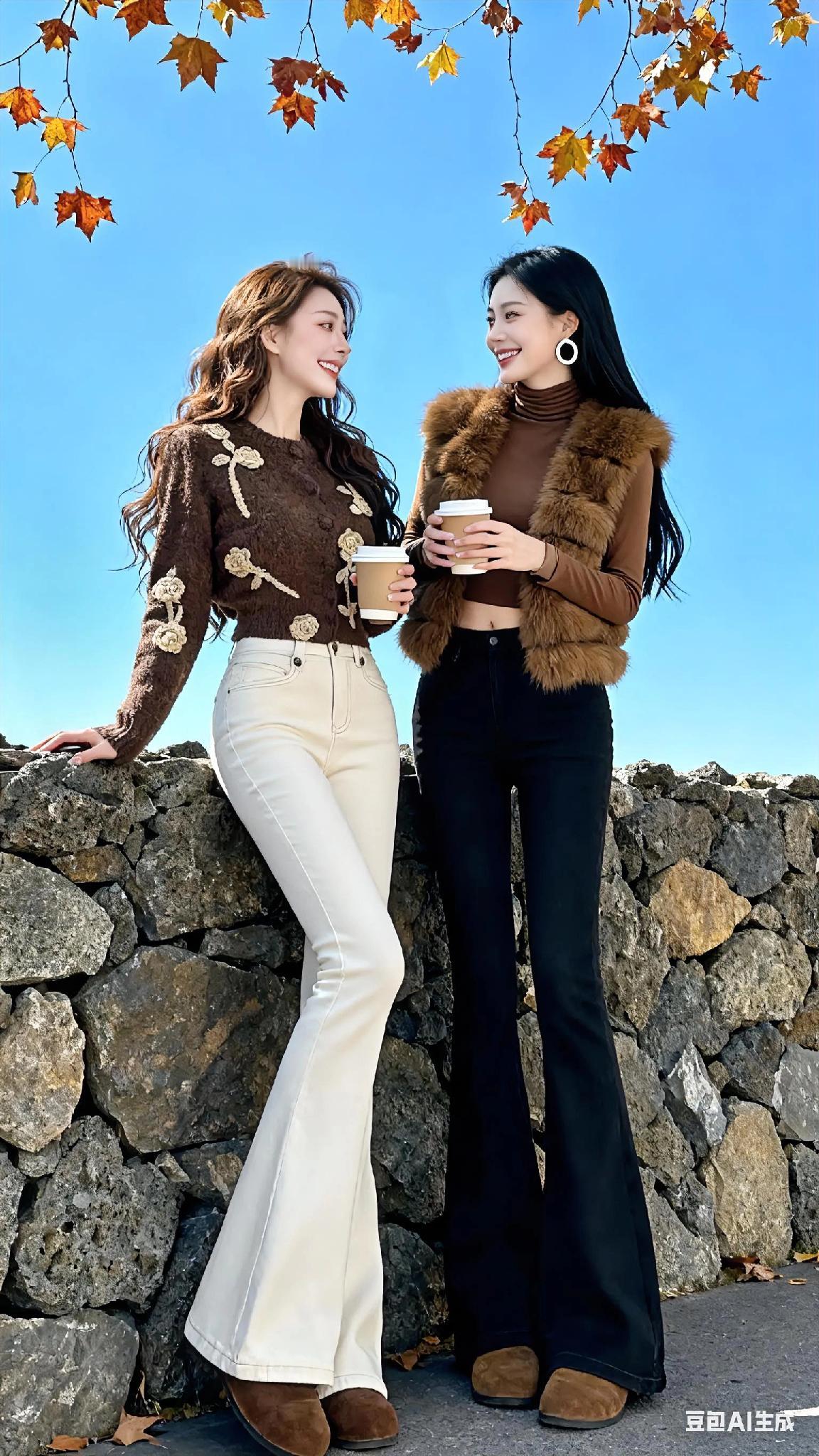 快来围观，秋冬季穿搭美不胜收，妖娆妩媚动人！秋冬洋气穿搭秋冬季节穿搭