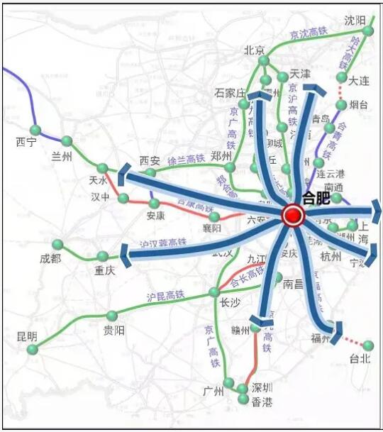 合肥“米”字型高铁枢纽的3大问题