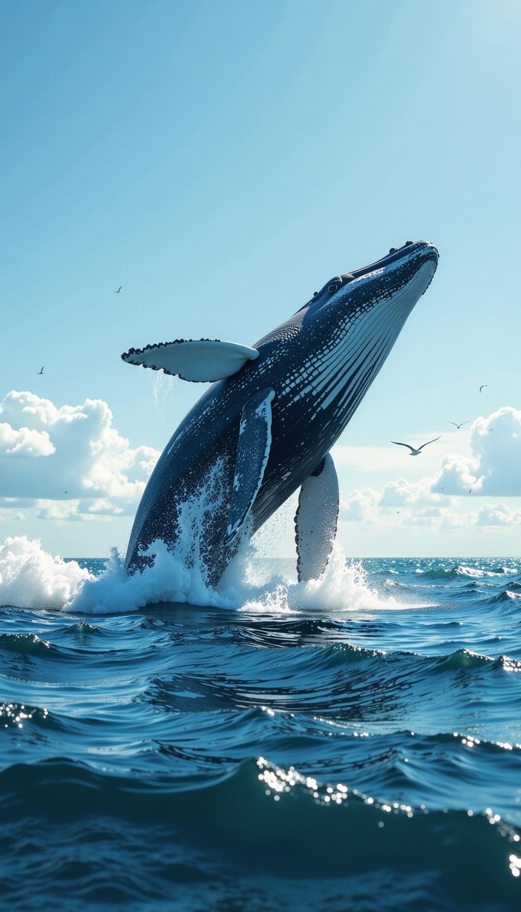 揭秘！为什么鲸鱼会喷水？这个大自然的奇迹背后藏着哪些秘密？大家好，我是你的科