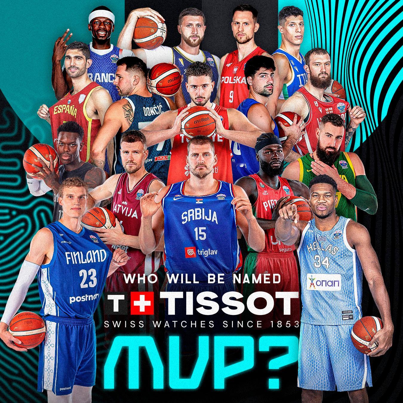 FIBA：[吃瓜]谁会是这届欧锦赛的MVP？男篮欧洲杯​​​