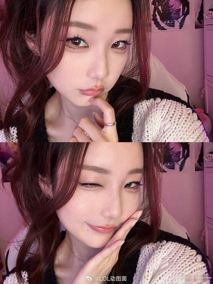 好身材😍美女解说Kitty晒照：🖤🤍🖤英雄联盟S16LPLViper周最