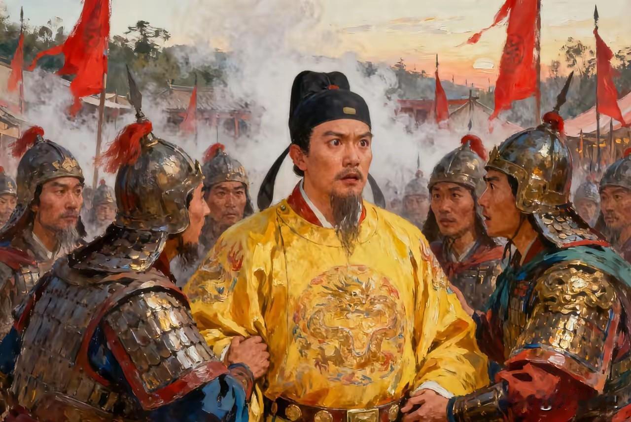 赵匡胤这事儿，真是越琢磨越不对劲，33岁登基称帝，直到46岁才给弟弟赵光义册封为