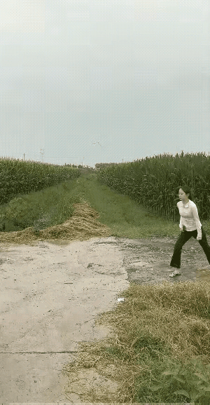 下次骑车得注意了，这次栽沟里了