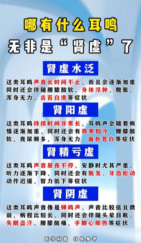 耳鸣并非小事，中医认为多与肾虚有关