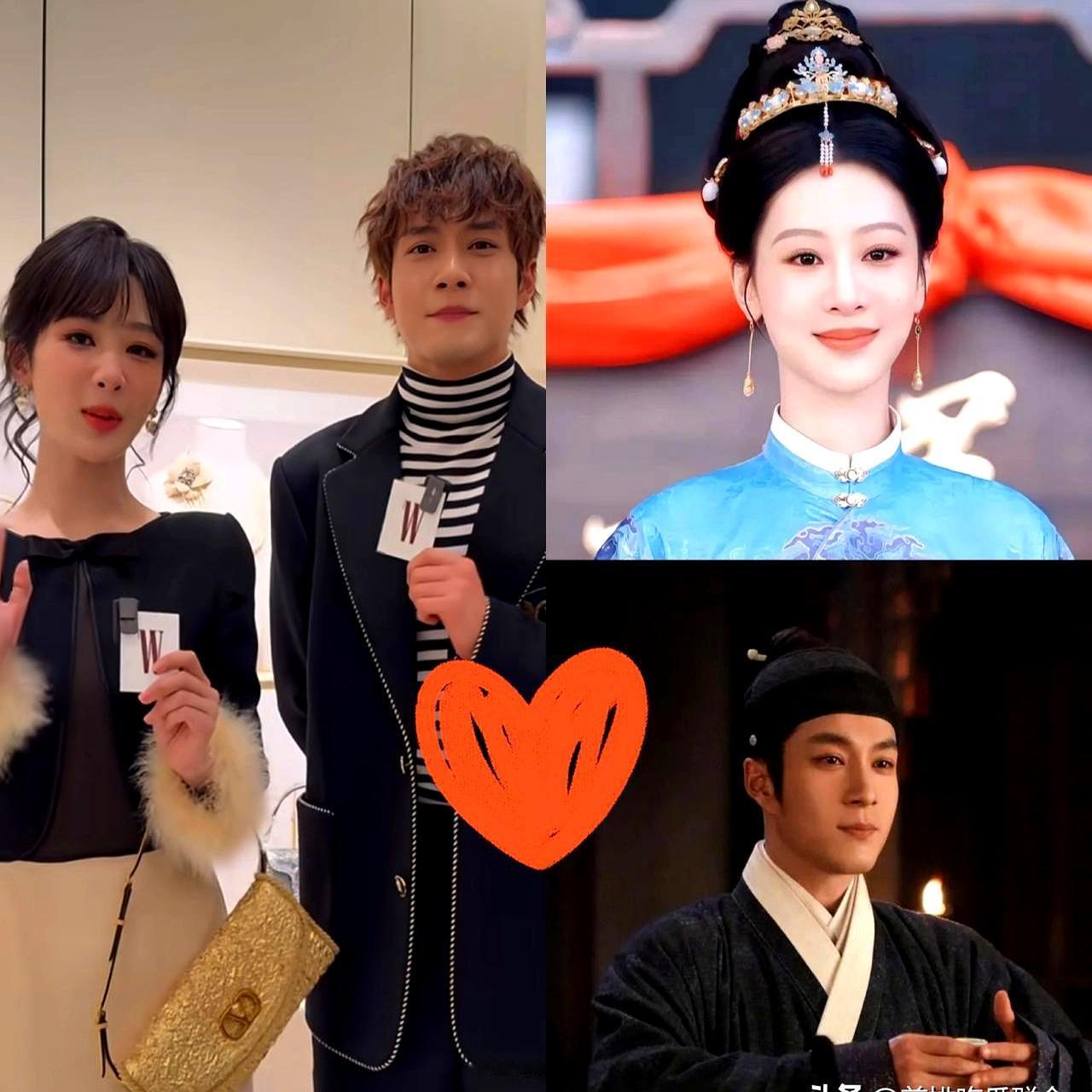 韩东君长得帅我早有耳闻，他私下挺调皮，和杨紫出席华伦天奴活动时躲门后吓她