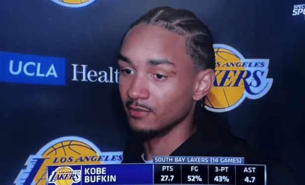 湖人新援科比-巴夫金展望了自己从南湾湖人队来到至洛杉矶湖人队的适应过程：“这才