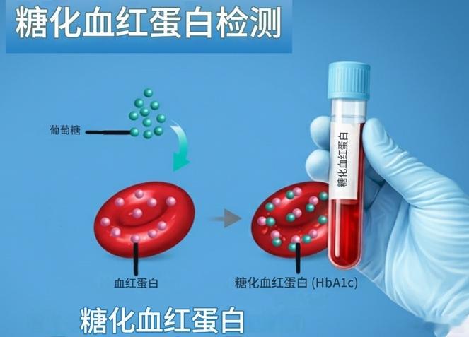 糖化血红蛋白测的是什么血糖测的是什么，大概很直观，就是血液里的糖浓度。糖化血红蛋