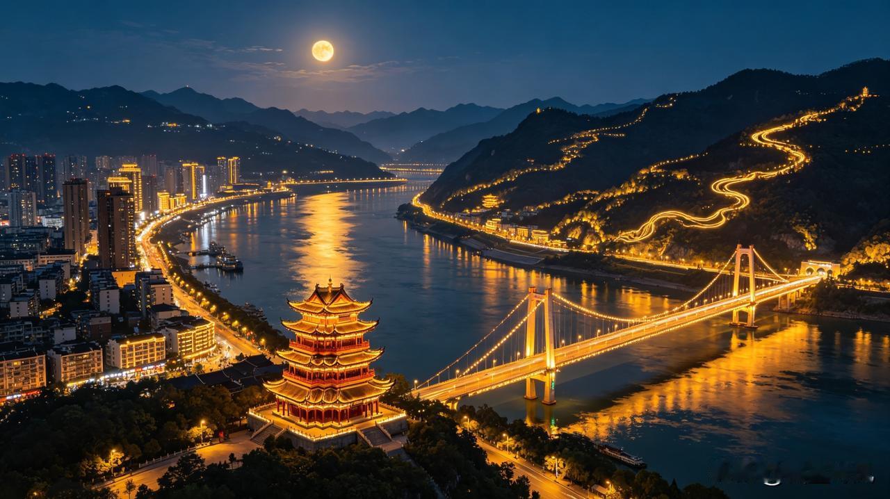 湖北宜昌的夜景如何?很多人只知道宜昌的三峡山水壮阔，却低估了它的夜色。别的