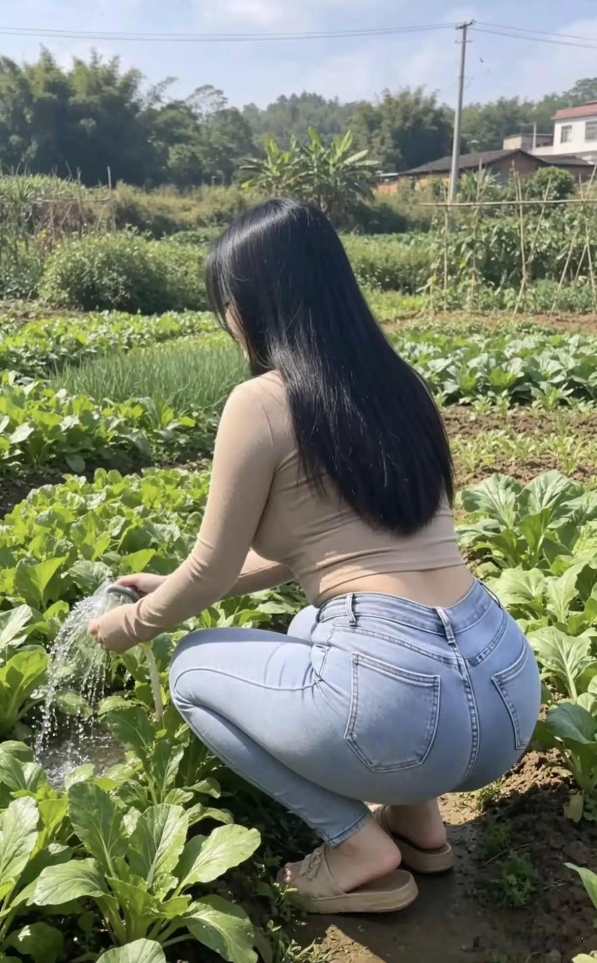 回农村老家住了几天，我发现，现在的农村，女孩们的打扮还是挺时尚的，和城市里的女孩