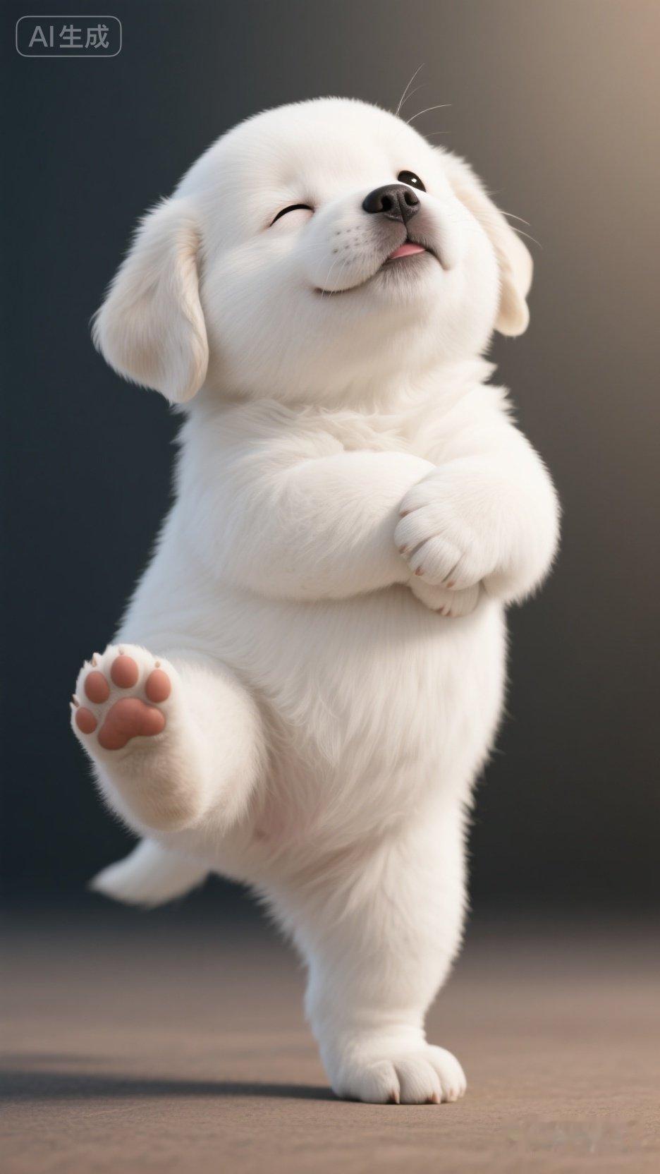 超萌小狗卖萌姿势，治愈瞬间！🐶💕