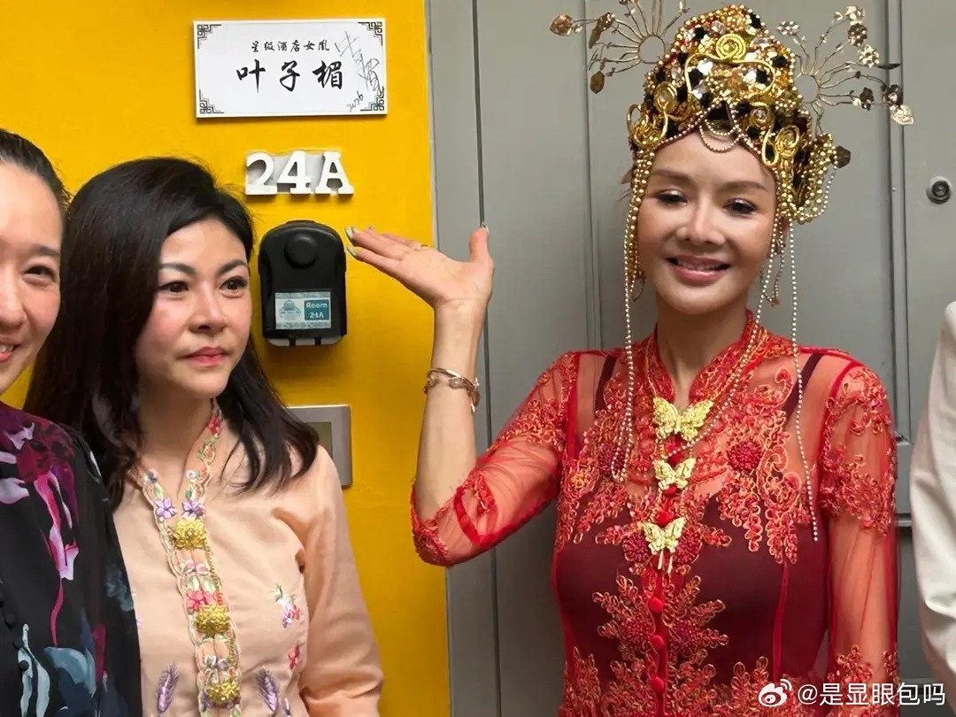 叶子楣出国庆祝60岁生日，姐姐随行罕露脸，姐妹街边合照长得很像！