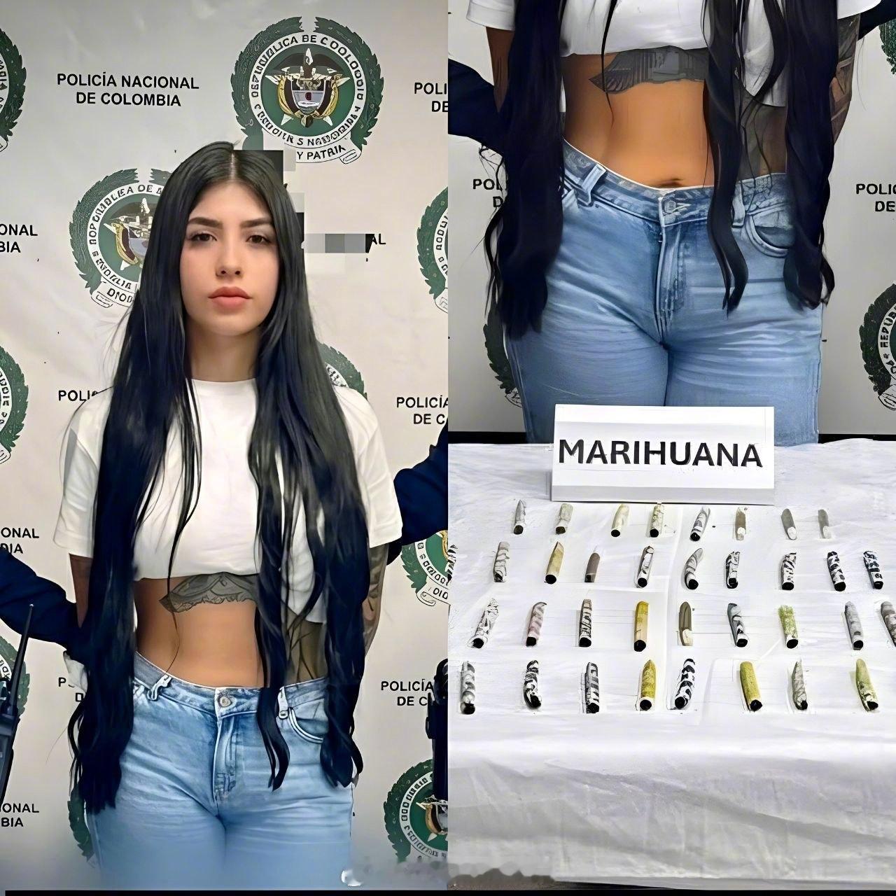 兵器影像哥伦比亚一名女子在圣安德烈斯机场因涉嫌贩毒被捕。当时她试图携带38剂大