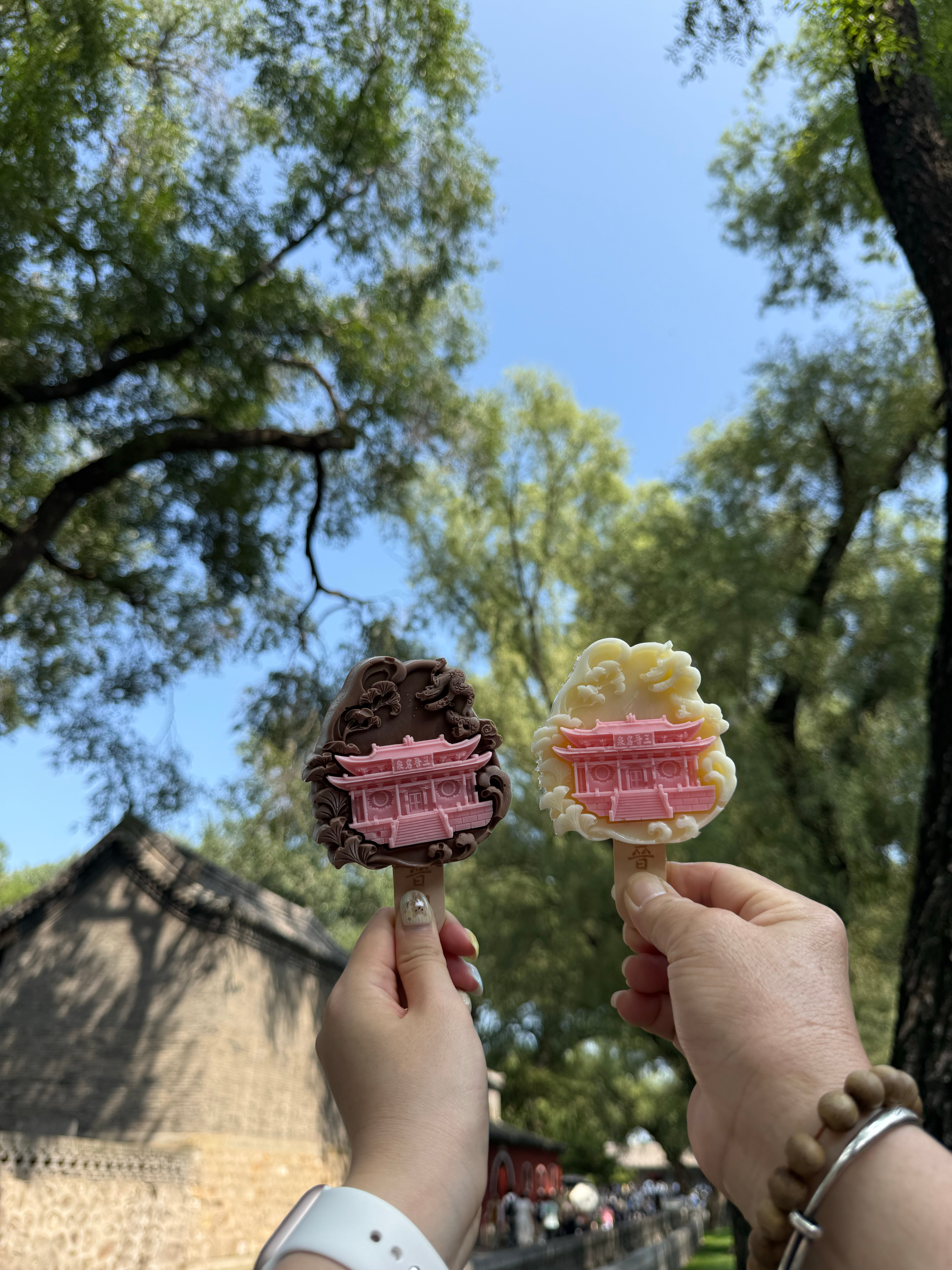 好喜欢山西的气温太凉快了太原·晋祠