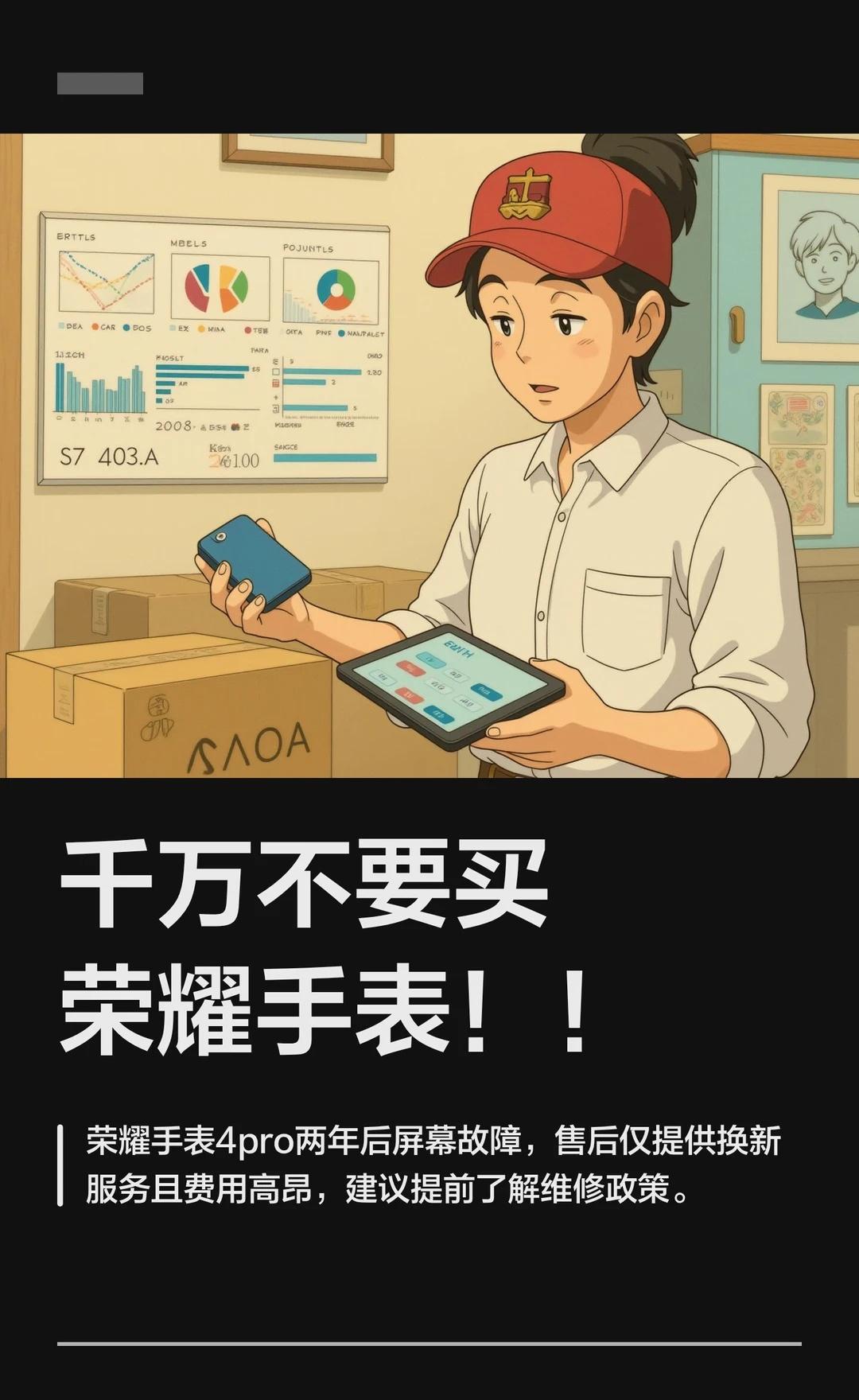 千万不要买荣耀手表！！@荣耀手机@荣耀客服@荣耀商城HONOR@荣耀俱乐