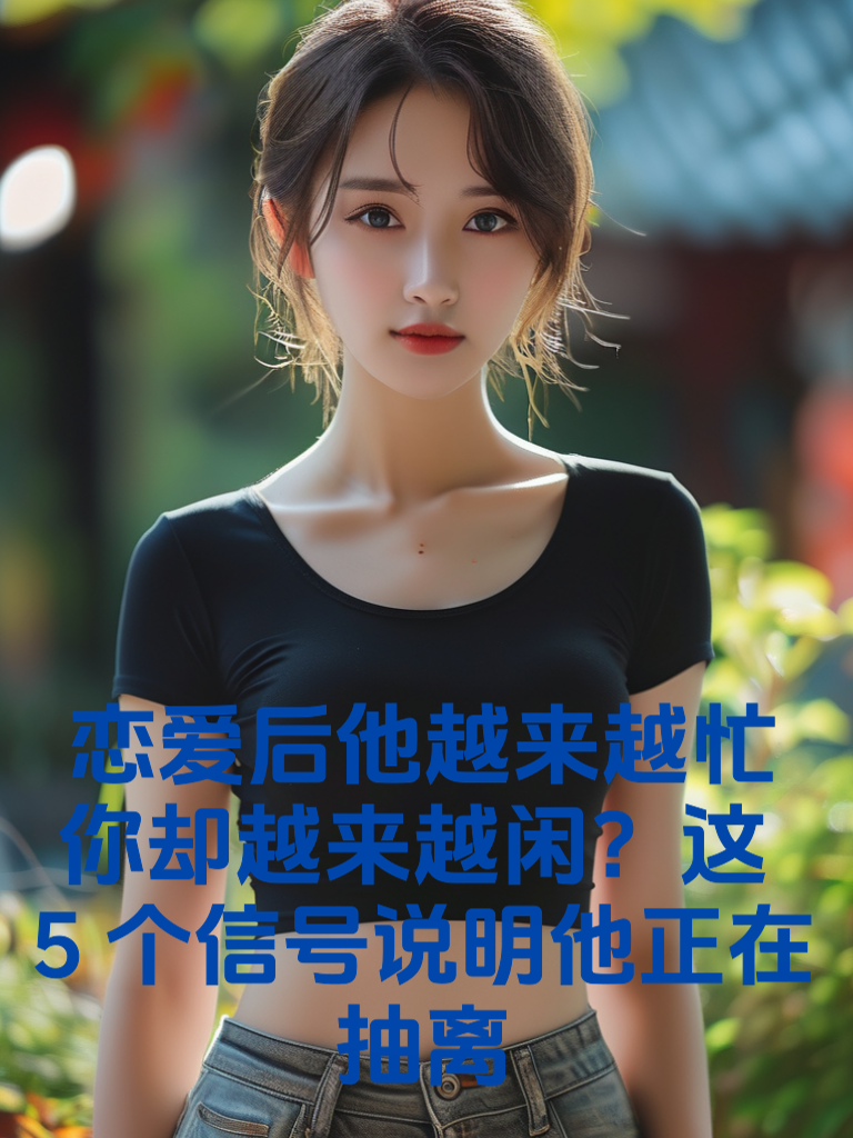 恋爱后他越来越忙，你却越来越闲？这5个信号说明他正在抽离