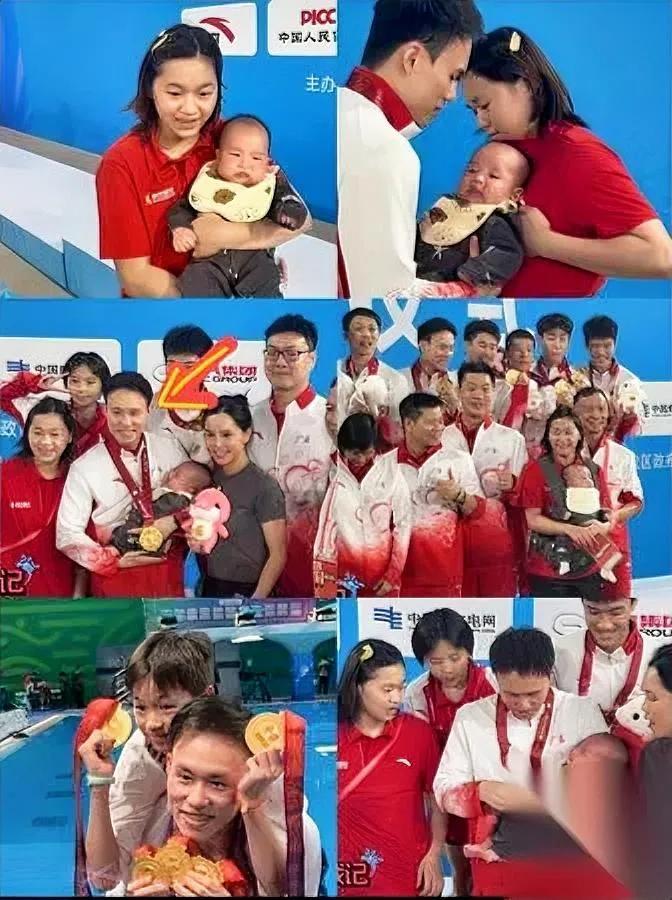谢思埸怕是要愁死了——不是因为全红婵抱娃上热搜，是他拿了两届奥运冠军，居