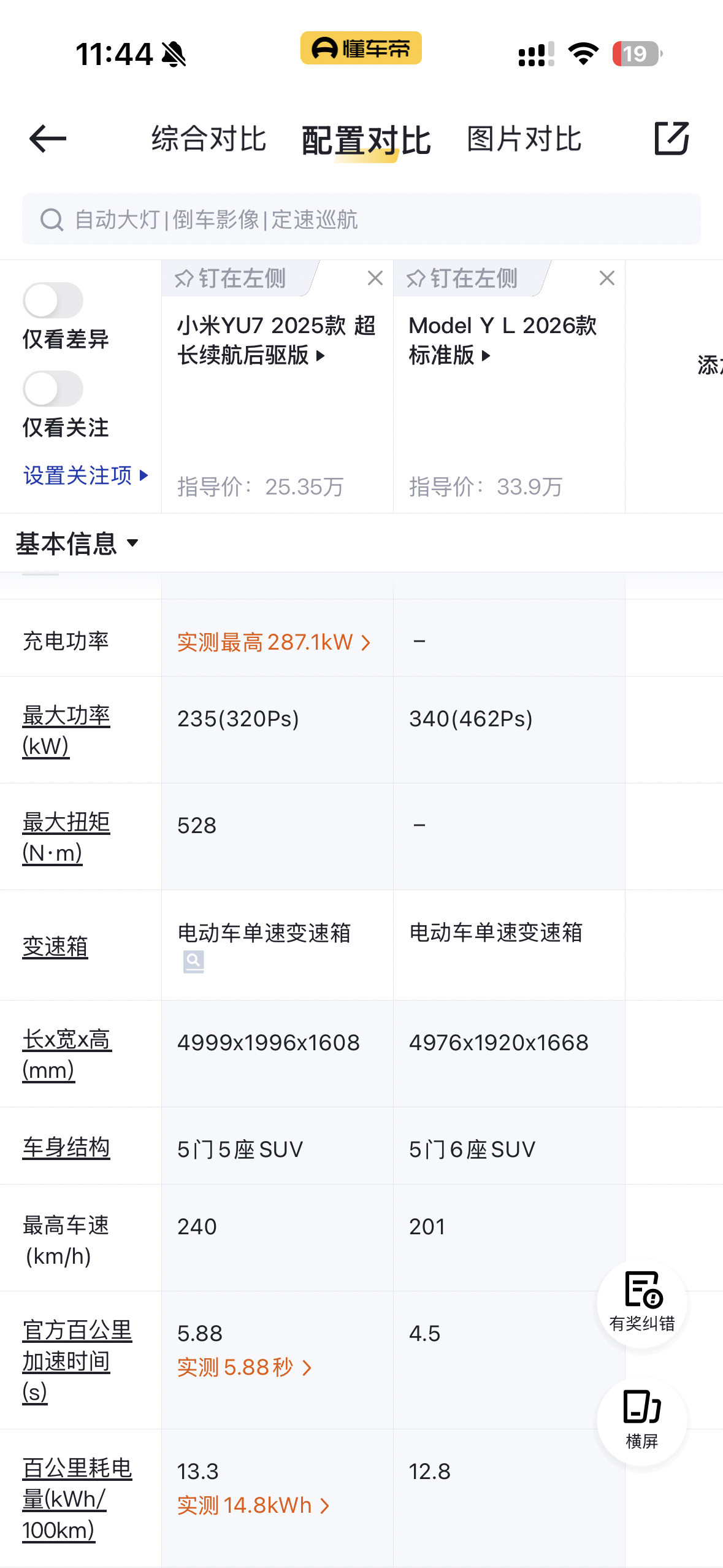 很多人说小米YU7和特斯拉ModelYL不是竞品我也觉得不是这里特别说一个