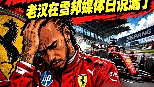 弯道超车再猛，大直道上一脚油门到底还是被超，谁受得了？勒克莱尔急得在无线电里直喊要升级，法拉利终于掀