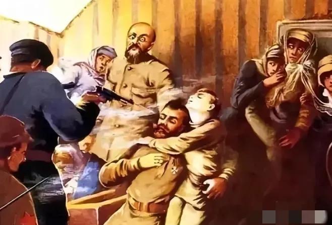 第一次世界大战，英军阵亡91万，法国阵亡124万，沙俄阵亡170万，德国阵亡17