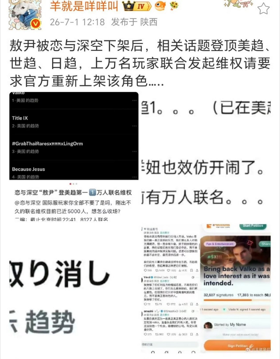 内外网玩家审美不同就没办法了