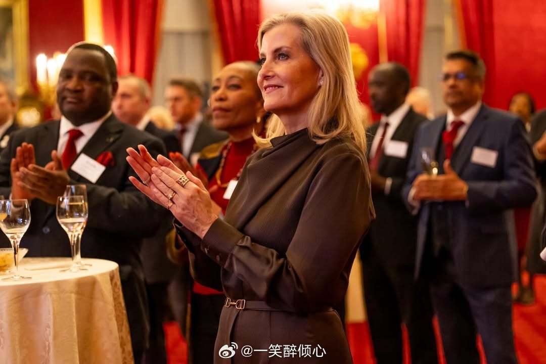 英国王室2026年3月4日，爱丁堡公爵夫人苏菲作为国际防盲机构大使身份在伦敦
