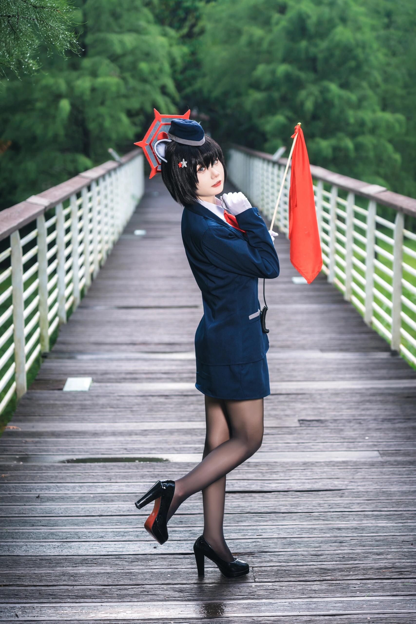 cos正片 蔚蓝档案 春日椿cos 春日椿 cosplay