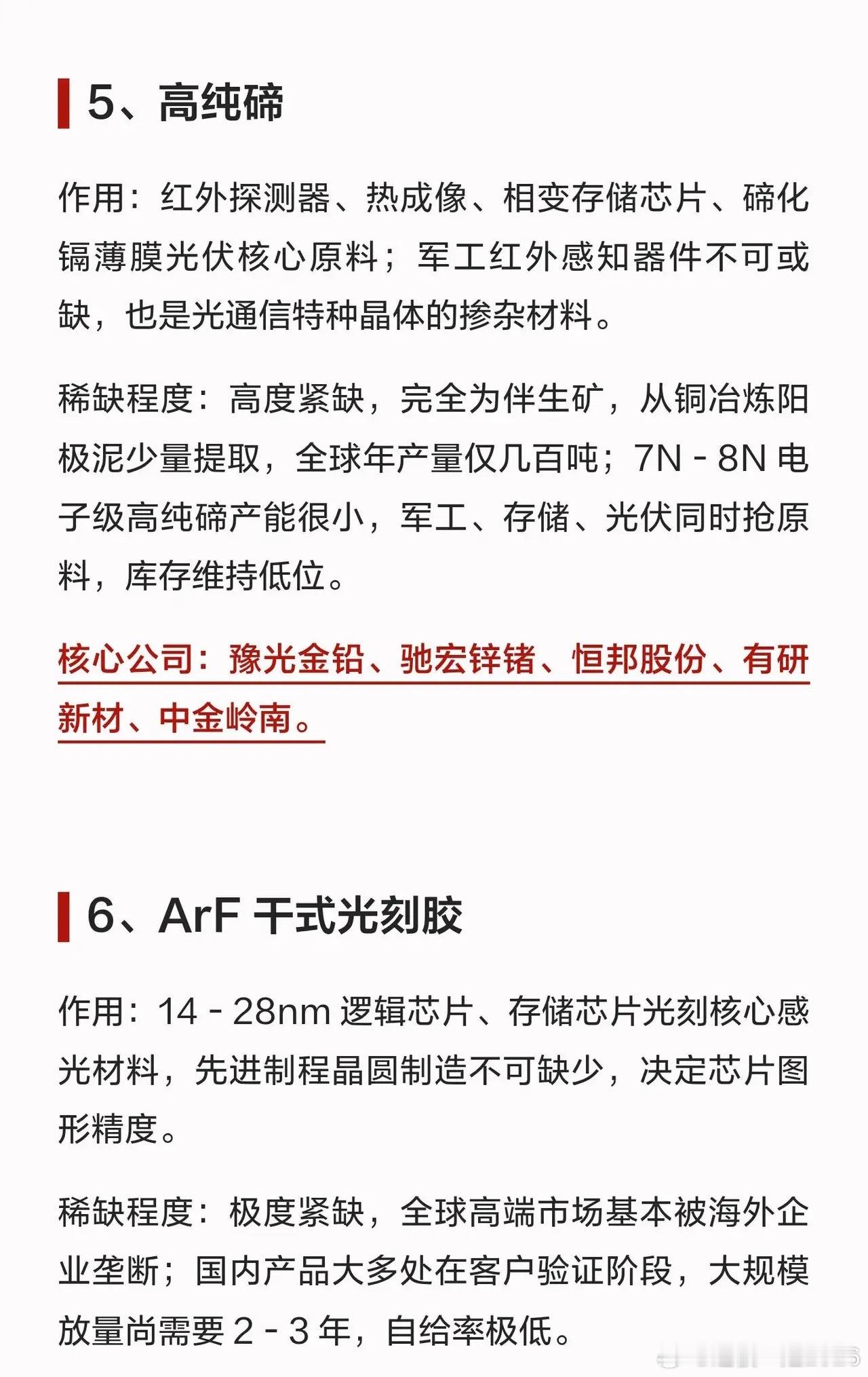 比磷化铟还稀缺 十大紧缺材料