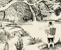 明朝时一天，忽然发生地震，山的中峰轰然裂开两半，中间陷下一道山谷，深不可测，李硕