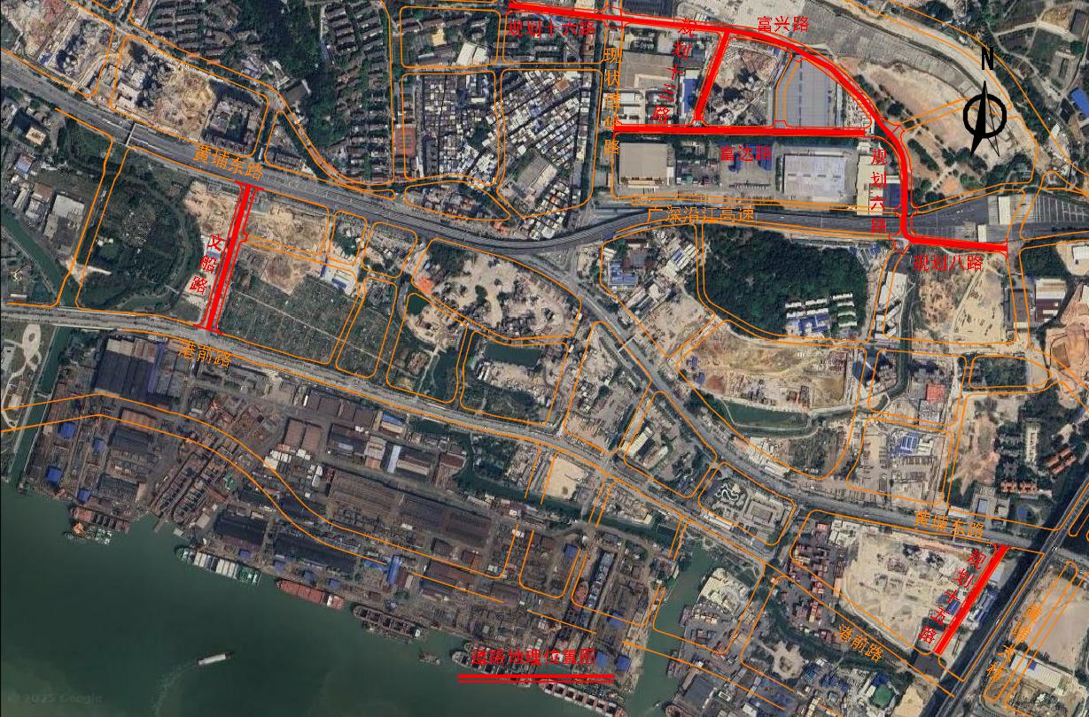 黄埔区红山街双沙旧改将新建8条道路，总投资1.98亿元。红山街双沙旧村改造项目