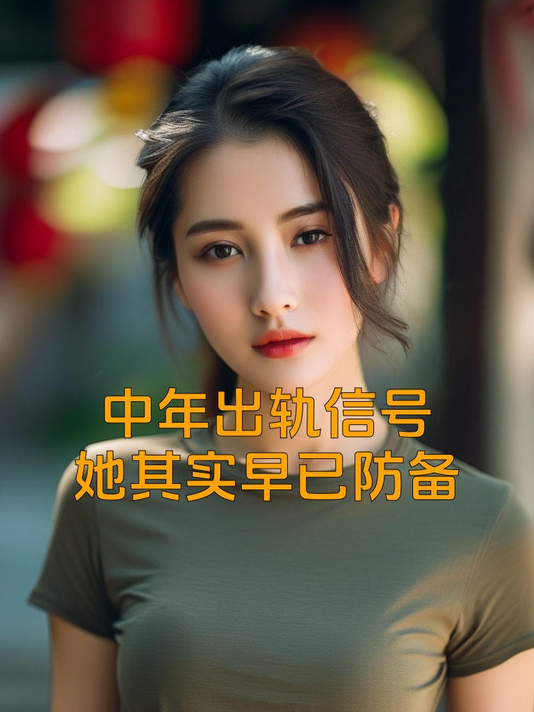 中年出轨信号，她其实早已防备