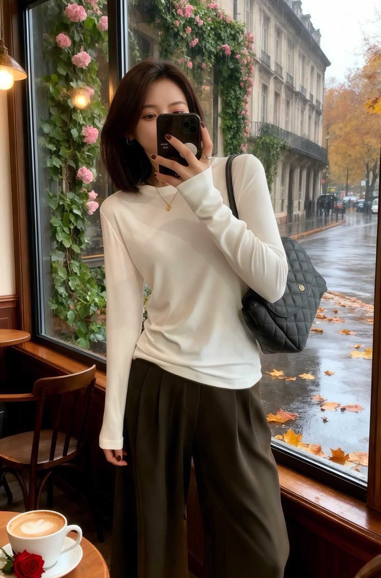 ❤️显瘦修身上衣。