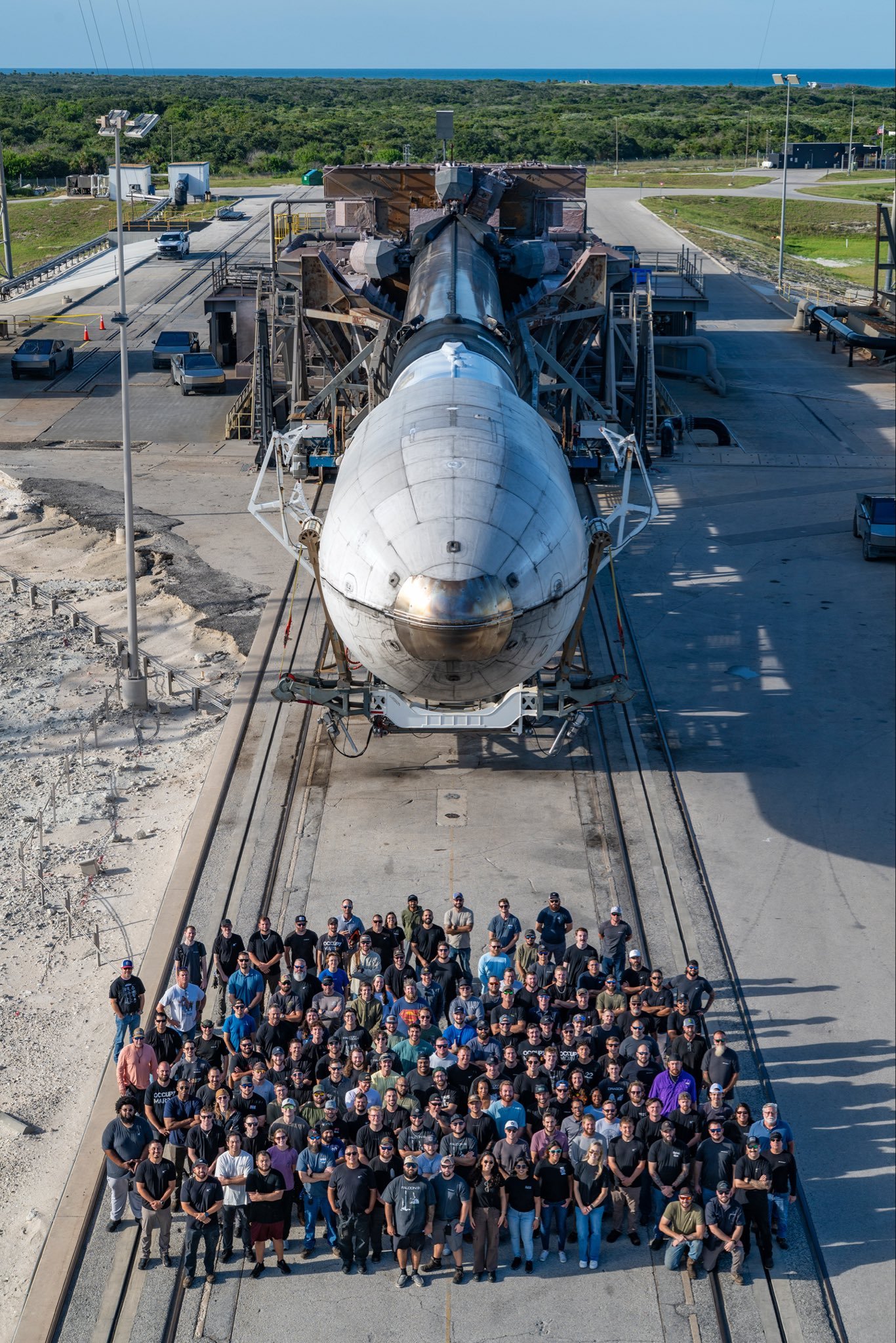 今天早上，SpaceX从佛罗里达州40号发射台执行的任务，是目前计划中最后