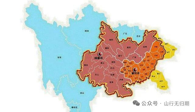 成渝经济圈为啥要把广元和巴中排除在外？广元和巴中还想背靠成渝两大城市接续发展，背