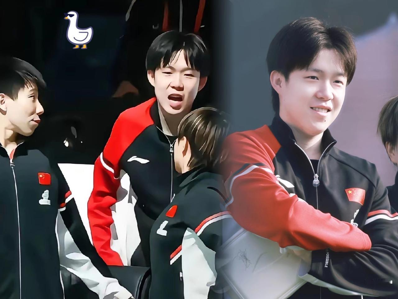 这下王楚钦是彻底“人设崩塌”了！谁能想到赛场上拽酷的国乒小将，不上场居然是个话痨