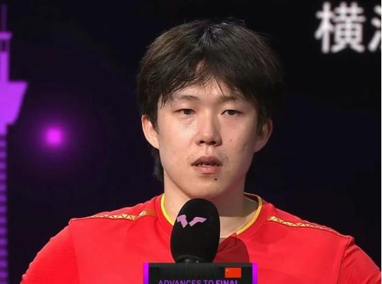 王楚钦决赛喊话张本智和：我将全力以赴，球迷：教下他什么叫礼貌 在今天中午进