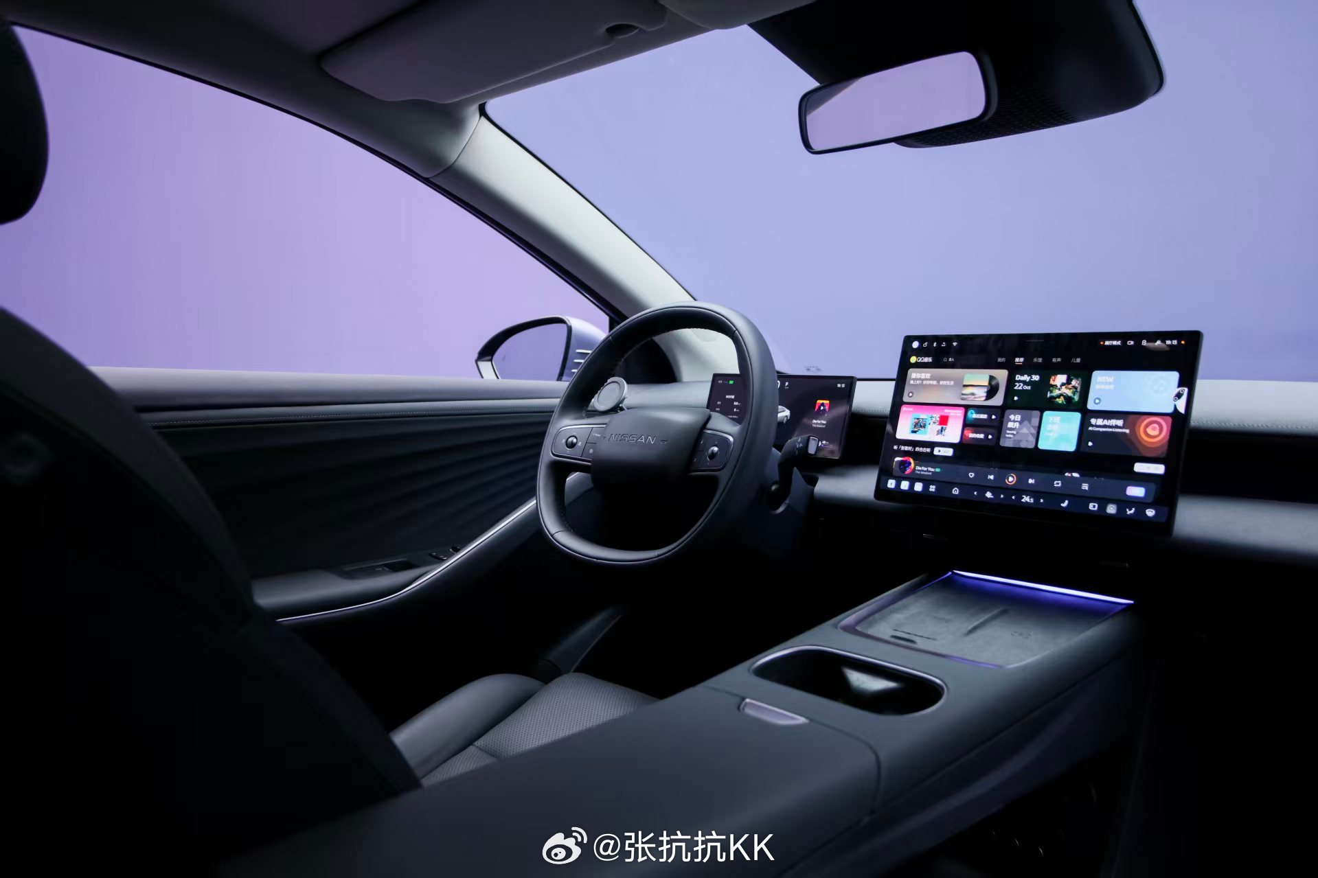 东风日产N6的内饰出来啦，大家觉得怎么样？定位“插混版N7”，N6的内饰延续了N