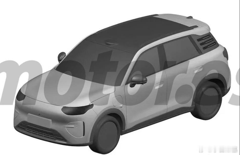 零跑A10的专利图，这车是个与比亚迪元UP接近的小SUV，我个人预测价格是7-