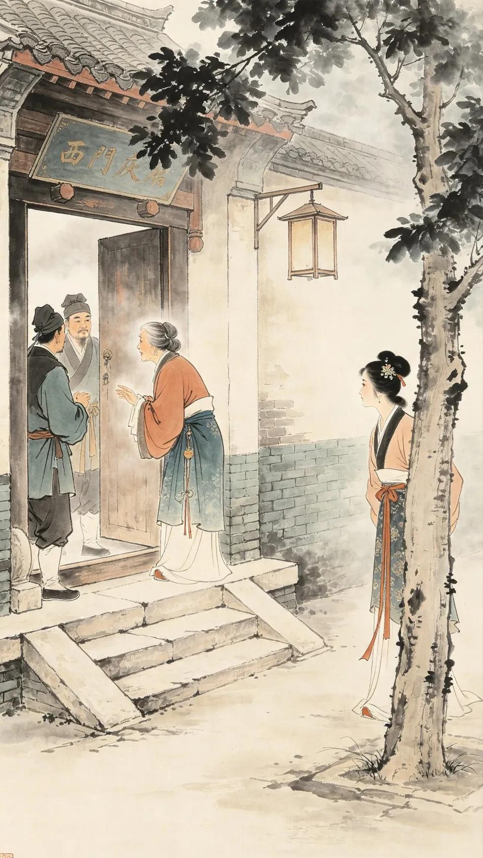 潘金莲事件，可悟彩礼的重要性。前面说在西门庆那里，潘金莲就是一个easygi