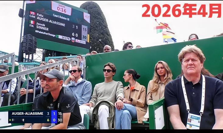 蒙特卡洛这导播是懂热度的🔥….如果你同为网球迷和F1超级车迷的一员、那么看